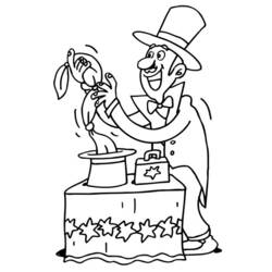 Coloring page: Magician (Characters) #100712 - Free Printable Coloring Pages