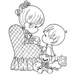 Coloring page: Mom (Characters) #101203 - Free Printable Coloring Pages