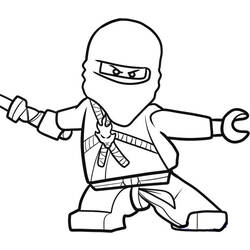 Coloring page: Ninja (Characters) #147913 - Free Printable Coloring Pages