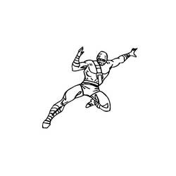 Coloring page: Ninja (Characters) #147915 - Free Printable Coloring Pages