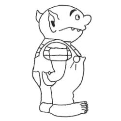 Coloring page: Ogre (Characters) #102792 - Free Printable Coloring Pages