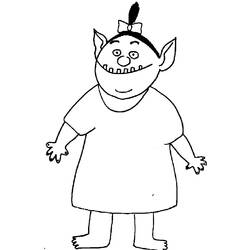 Coloring page: Ogre (Characters) #102797 - Free Printable Coloring Pages