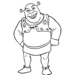 Coloring pages: Ogre - Free Printable Coloring Pages