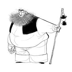 Coloring page: Ogre (Characters) #102888 - Free Printable Coloring Pages