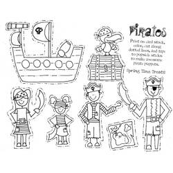 Coloring page: Pirate (Characters) #105124 - Free Printable Coloring Pages