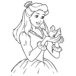 Coloring page: Princess (Characters) #85175 - Free Printable Coloring Pages