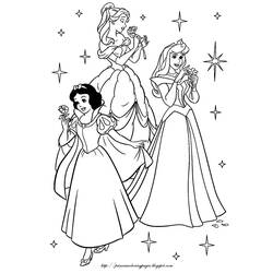 Coloring page: Princess (Characters) #85178 - Free Printable Coloring Pages