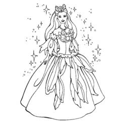 Coloring pages: Princess - Free Printable Coloring Pages