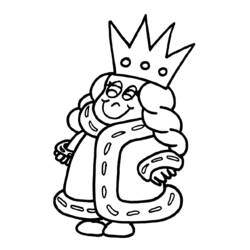 Coloring page: Queen (Characters) #106286 - Free Printable Coloring Pages