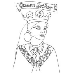 Coloring page: Queen (Characters) #106304 - Free Printable Coloring Pages