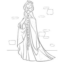 Coloring page: Queen (Characters) #106411 - Free Printable Coloring Pages