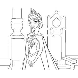 Coloring page: Queen (Characters) #106448 - Free Printable Coloring Pages