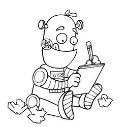 Coloring page: Robot (Characters) #106725 - Free Printable Coloring Pages