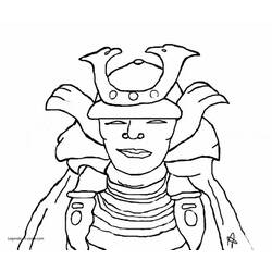 Coloring page: Samurai (Characters) #107267 - Free Printable Coloring Pages