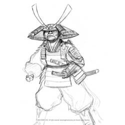 Coloring page: Samurai (Characters) #107318 - Free Printable Coloring Pages
