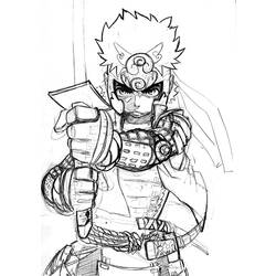 Coloring page: Samurai (Characters) #107429 - Free Printable Coloring Pages
