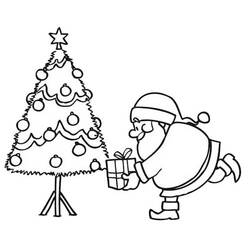 Coloring page: Santa Claus (Characters) #104742 - Free Printable Coloring Pages