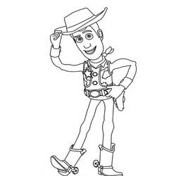 Coloring pages: Sheriff - Free Printable Coloring Pages