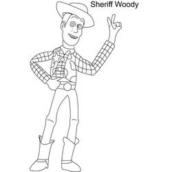 Coloring page: Sheriff (Characters) #107515 - Free Printable Coloring Pages