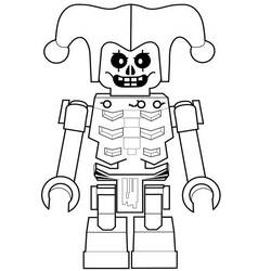 Coloring page: Skeleton (Characters) #147451 - Free Printable Coloring Pages