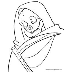 Coloring page: Skeleton (Characters) #147542 - Free Printable Coloring Pages