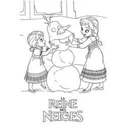 Coloring page: Snowman (Characters) #89391 - Free Printable Coloring Pages