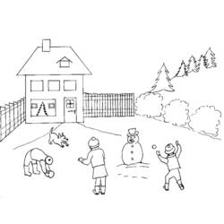 Coloring page: Snowman (Characters) #89469 - Free Printable Coloring Pages