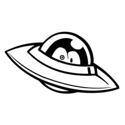Coloring page: UFO (Characters) #103144 - Free Printable Coloring Pages