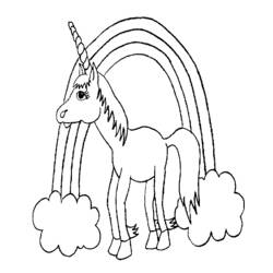 Coloring page: Unicorn (Characters) #19429 - Free Printable Coloring Pages