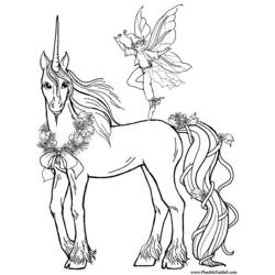 Coloring page: Unicorn (Characters) #19430 - Free Printable Coloring Pages