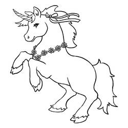 Coloring page: Unicorn (Characters) #19459 - Free Printable Coloring Pages