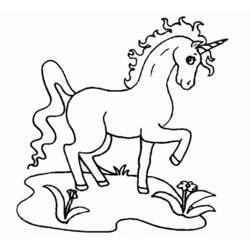 Coloring page: Unicorn (Characters) #19471 - Free Printable Coloring Pages
