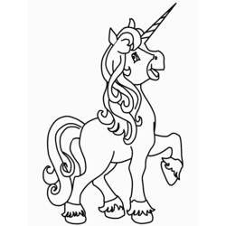 Coloring page: Unicorn (Characters) #19485 - Free Printable Coloring Pages