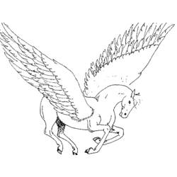 Coloring page: Unicorn (Characters) #19486 - Free Printable Coloring Pages