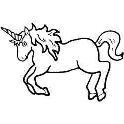 Coloring page: Unicorn (Characters) #19525 - Free Printable Coloring Pages