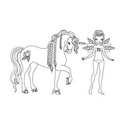 Coloring page: Unicorn (Characters) #19536 - Free Printable Coloring Pages