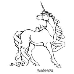 Coloring page: Unicorn (Characters) #19595 - Free Printable Coloring Pages