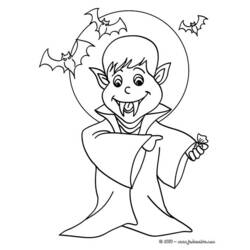 Coloring page: Vampire (Characters) #85948 - Free Printable Coloring Pages