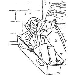 Coloring page: Vampire (Characters) #85962 - Free Printable Coloring Pages