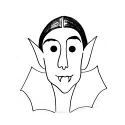 Coloring page: Vampire (Characters) #85988 - Free Printable Coloring Pages