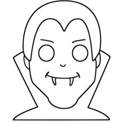 Coloring page: Vampire (Characters) #85999 - Free Printable Coloring Pages