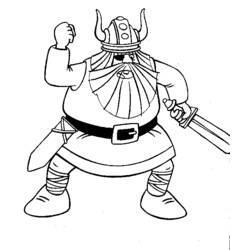 Coloring page: Viking (Characters) #149344 - Free Printable Coloring Pages
