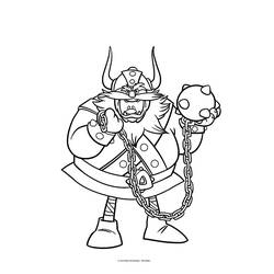 Coloring page: Viking (Characters) #149349 - Free Printable Coloring Pages