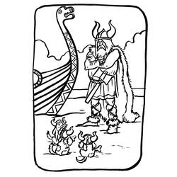 Coloring page: Viking (Characters) #149354 - Free Printable Coloring Pages