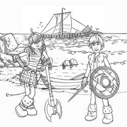 Coloring page: Viking (Characters) #149385 - Free Printable Coloring Pages