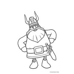 Coloring page: Viking (Characters) #149422 - Free Printable Coloring Pages