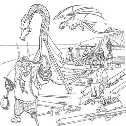 Coloring page: Viking (Characters) #149433 - Free Printable Coloring Pages