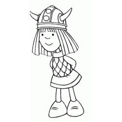 Coloring page: Viking (Characters) #149496 - Free Printable Coloring Pages