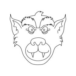 Coloring page: Werewolf (Characters) #100008 - Free Printable Coloring Pages