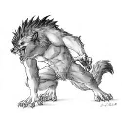Coloring page: Werewolf (Characters) #100075 - Free Printable Coloring Pages